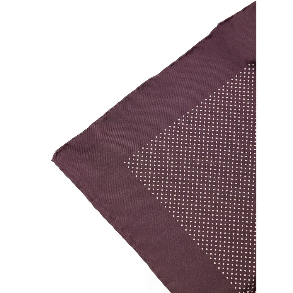 Bordeaux Silk Pocket Square