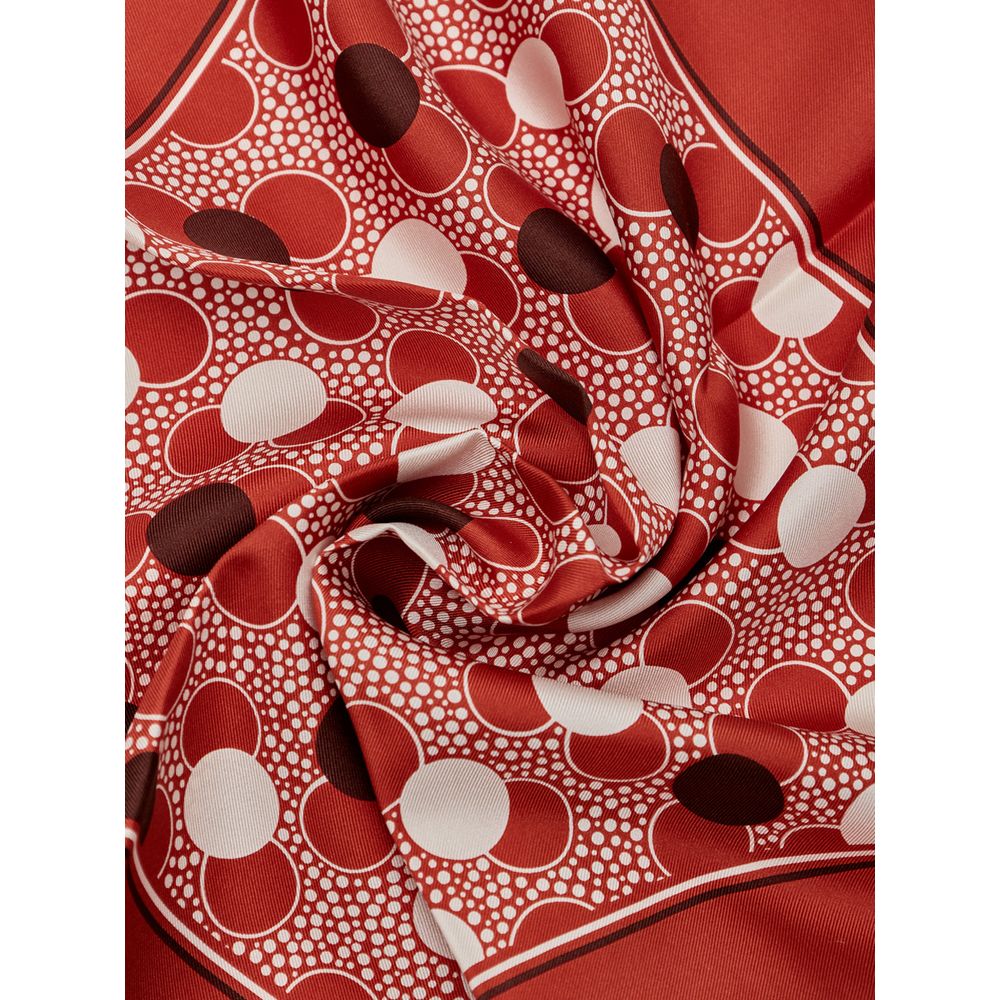 Red Silk Pocket Square