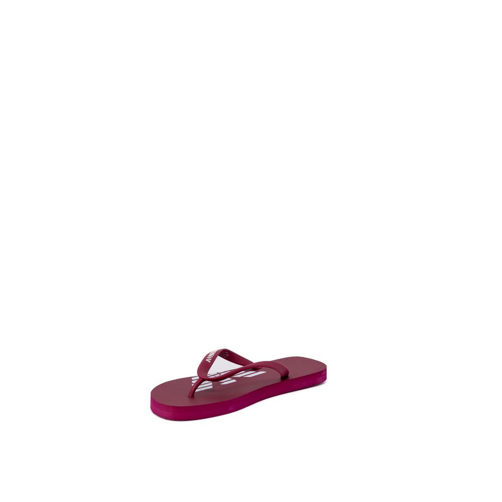 Multicolor Rubber Flip-Flop Sandals - ventzia