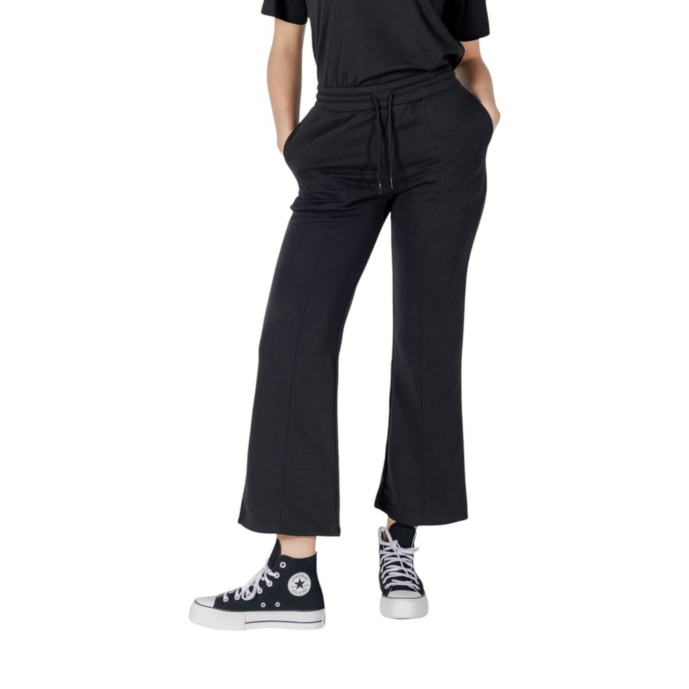 Black Cotton Joggers (Workout Pants) - ventzia
