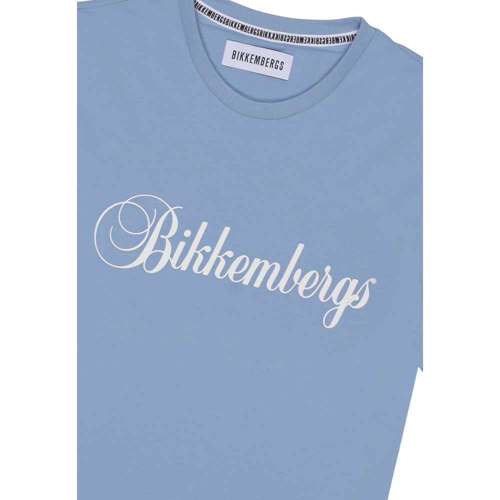 Blue Cotton T-Shirt