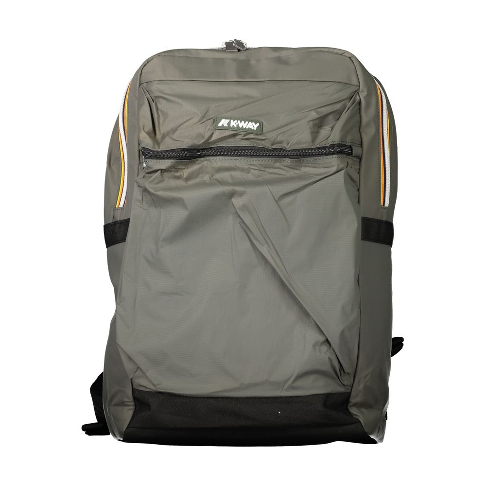 Green Polyamide Backpack