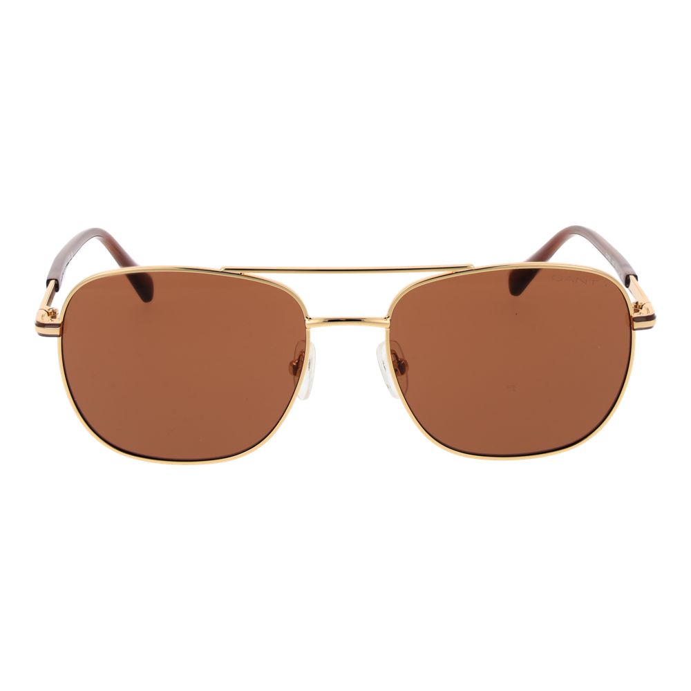 Gold Metal Sunglasses - ventzia