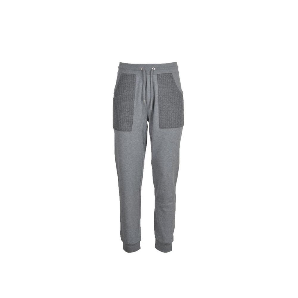 Gray Cotton Joggers (Workout Pants)