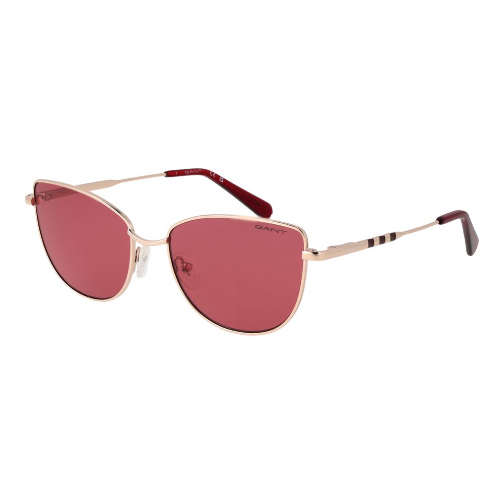 Rose Gold Metal Sunglasses - ventzia