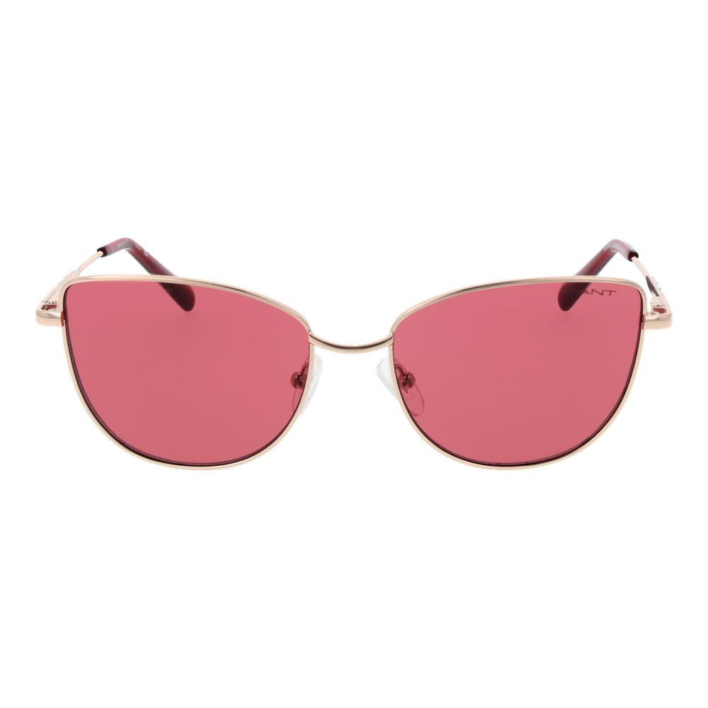 Rose Gold Metal Sunglasses - ventzia