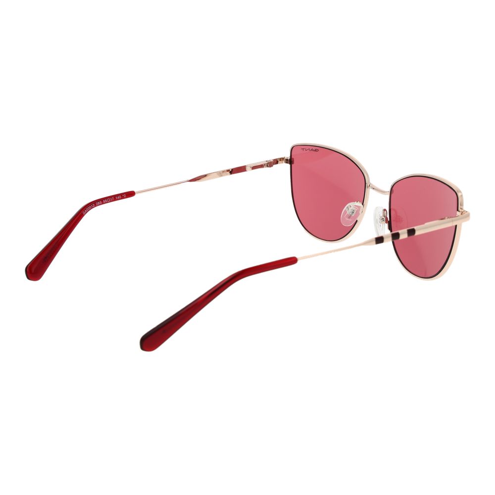 Rose Gold Metal Sunglasses - ventzia