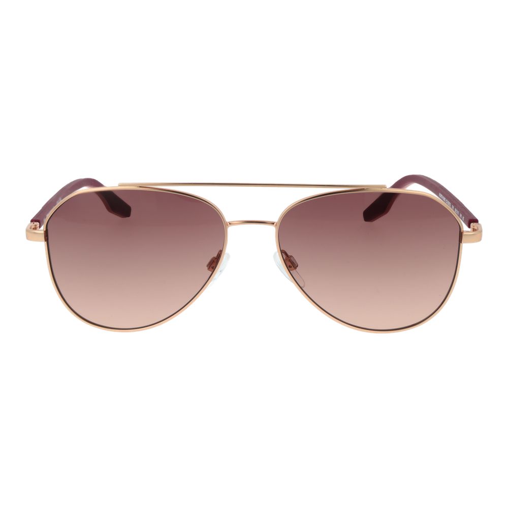 Rose Gold Rubber Sunglasses