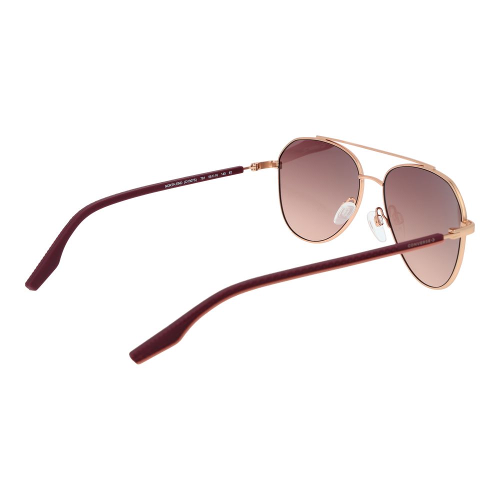 Rose Gold Rubber Sunglasses - ventzia