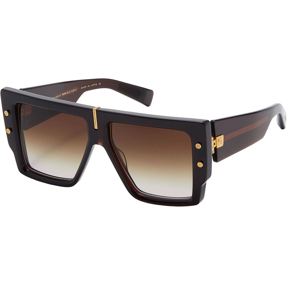 Brown Acetate Sunglasses - ventzia