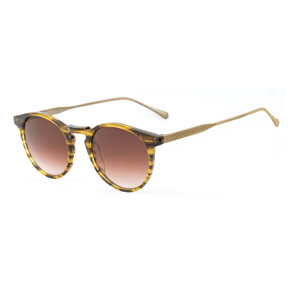 Brown Titanium Sunglasses - ventzia