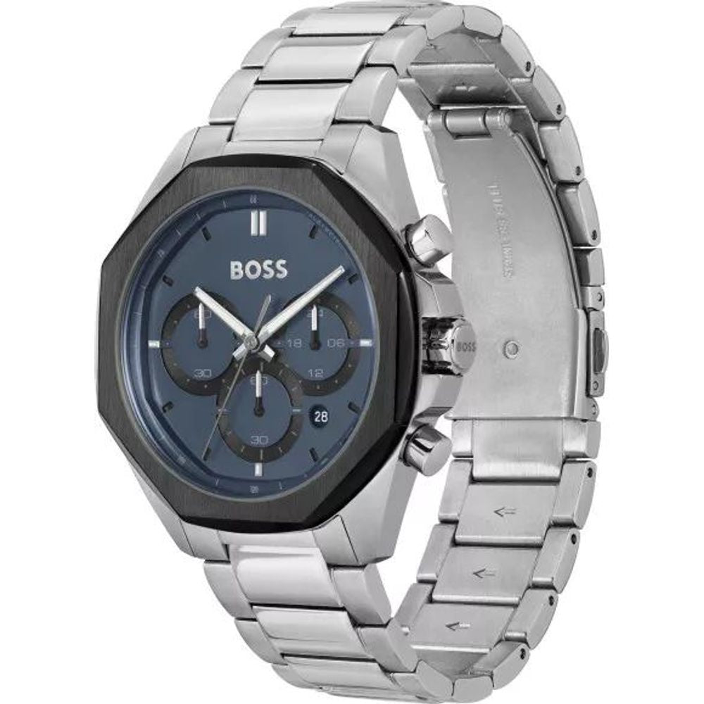 Gray Stainless Steel Dress Watch - ventzia