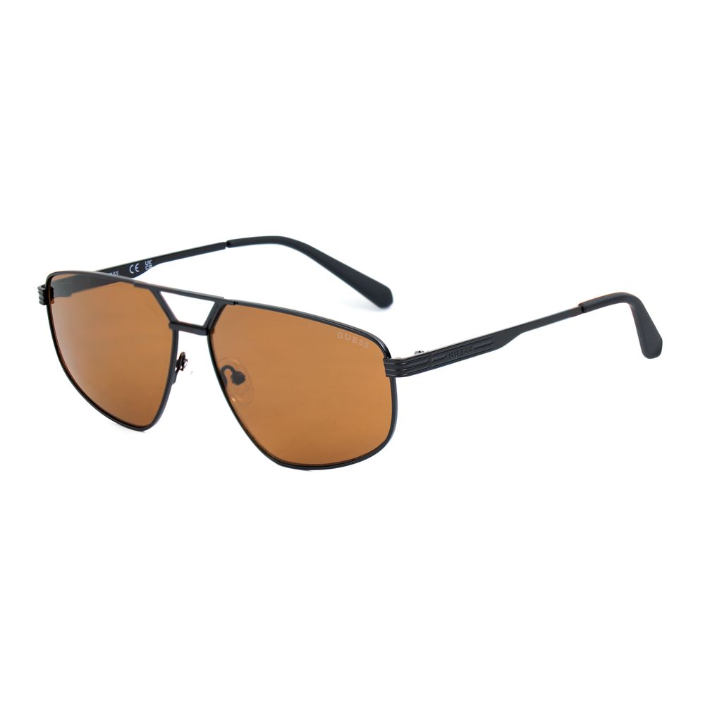 Black Metal Sunglasses - ventzia