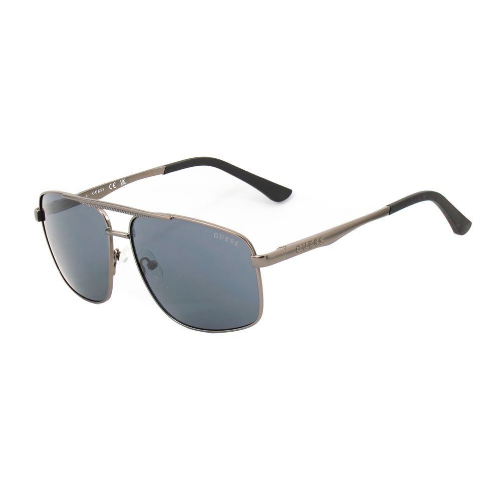 Gray Metal Sunglasses - ventzia