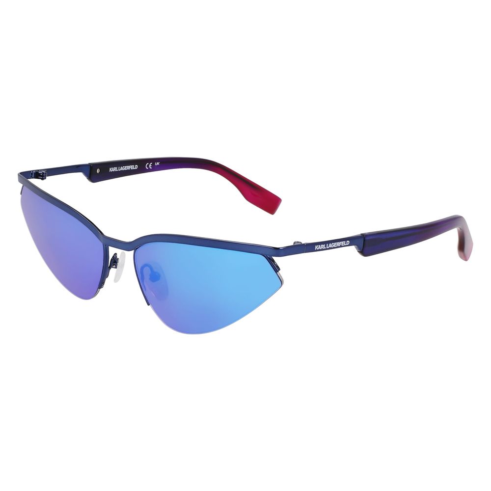 Blue Metal Sunglasses - ventzia