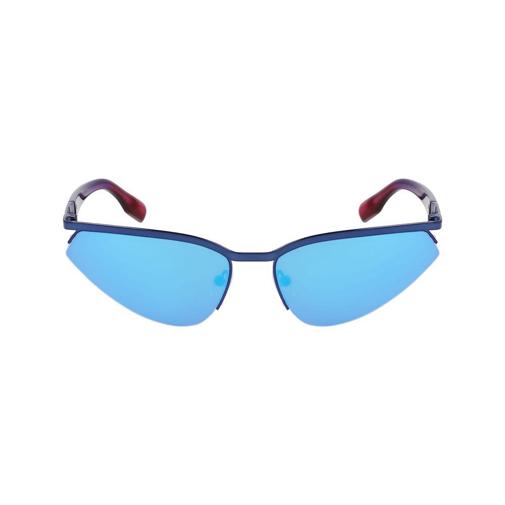 Blue Metal Sunglasses - ventzia