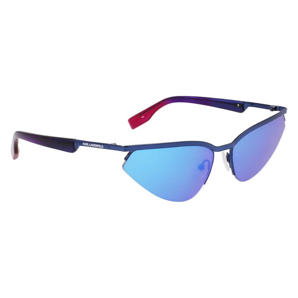 Blue Metal Sunglasses - ventzia