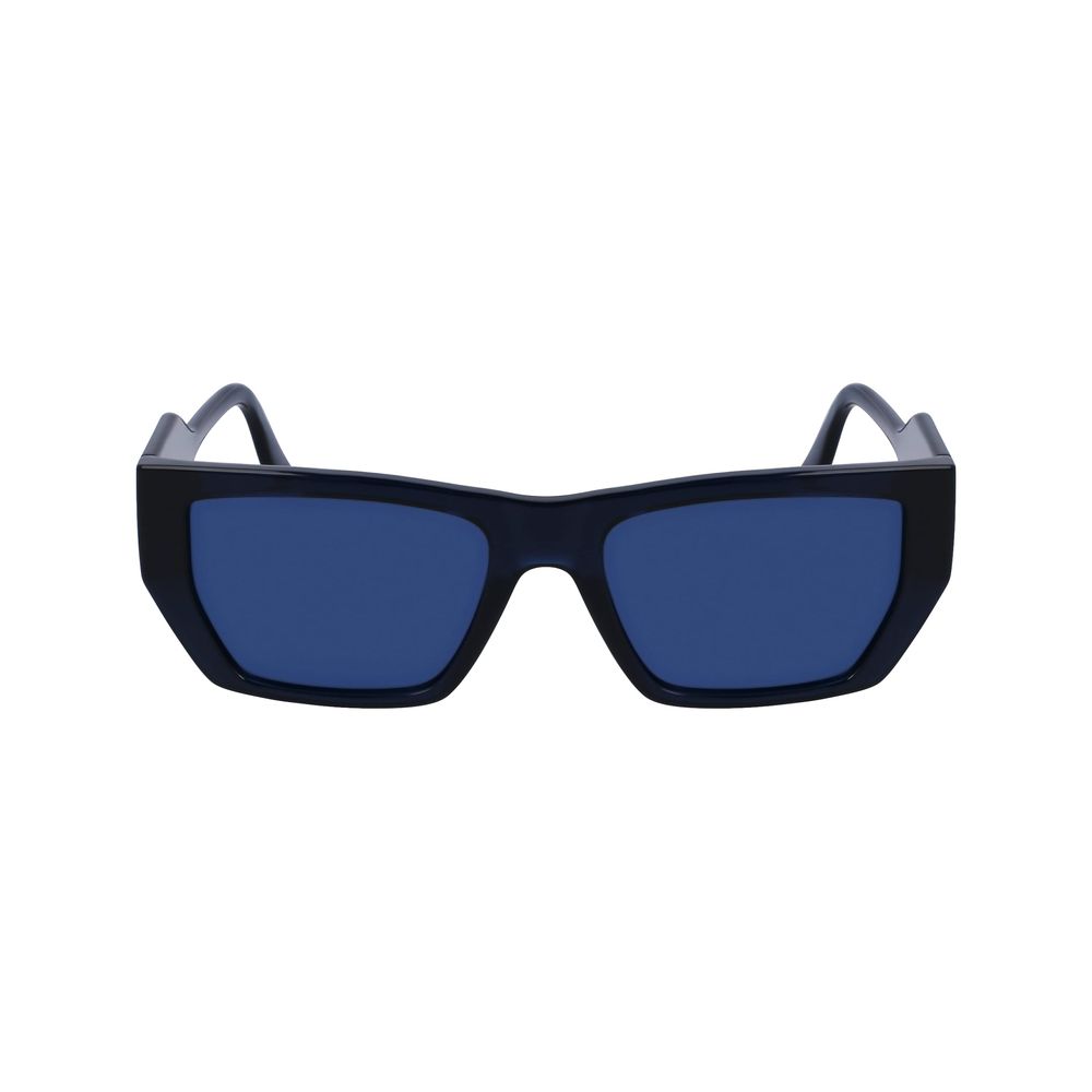 Blue Injected Sunglasses
