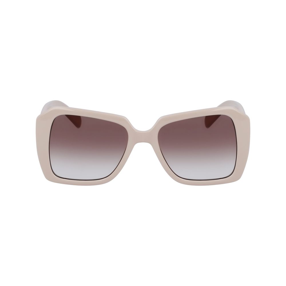 White Injected Sunglasses