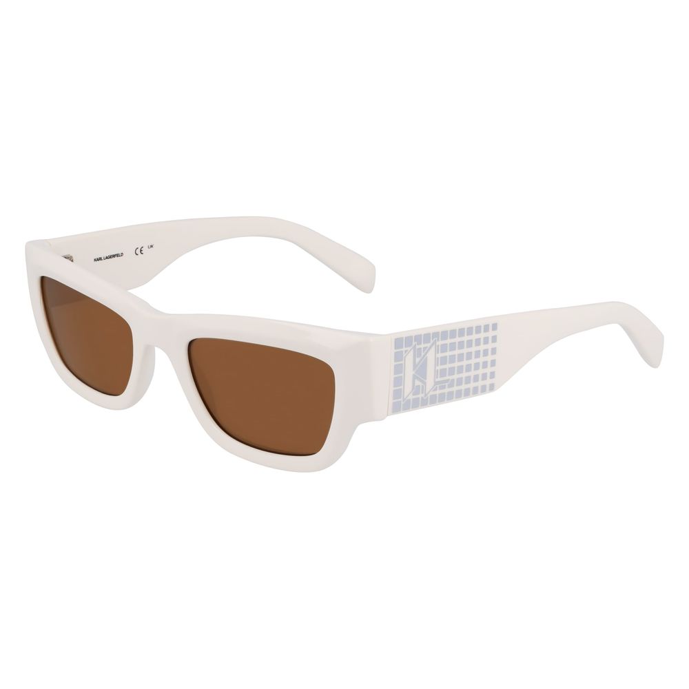 White Injected Sunglasses - ventzia