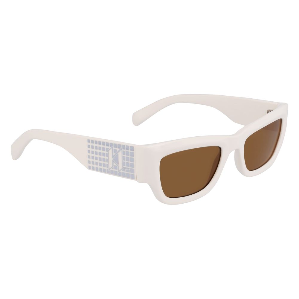 White Injected Sunglasses - ventzia