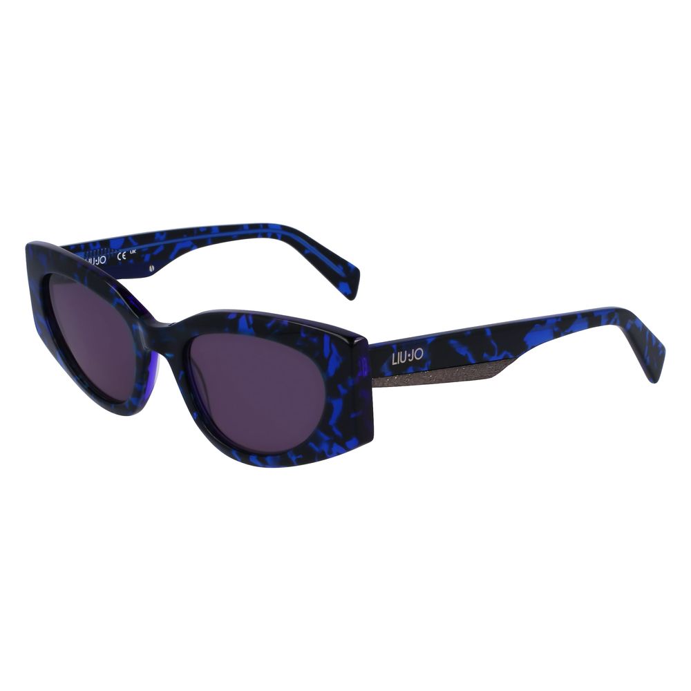 Blue Acetate Sunglasses
