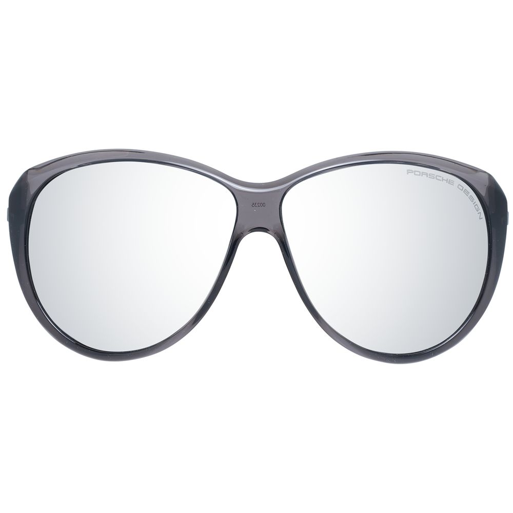 Gray Polyamide Sunglasses - ventzia
