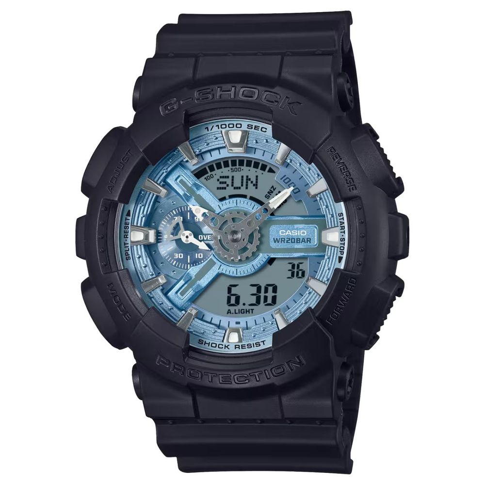 Black Resin Sport Watch - ventzia