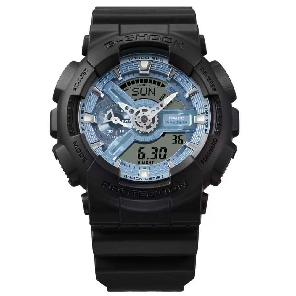 Black Resin Sport Watch - ventzia