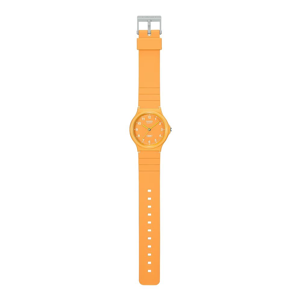 Orange Resin Dress Watch - ventzia