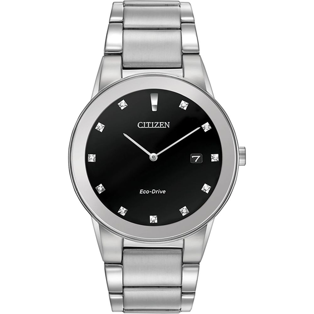 Gray Stainless Steel Dress Watch - ventzia