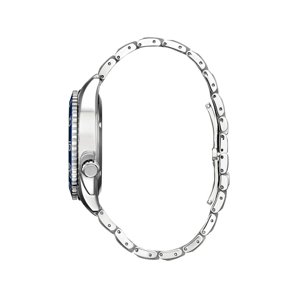 Gray Stainless Steel Sport Watch - ventzia