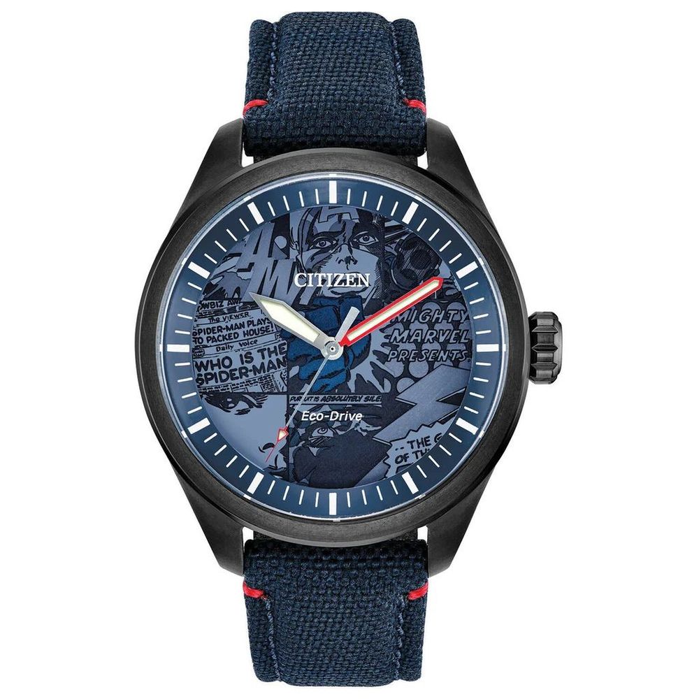 Blue Fabric Sport Watch - ventzia