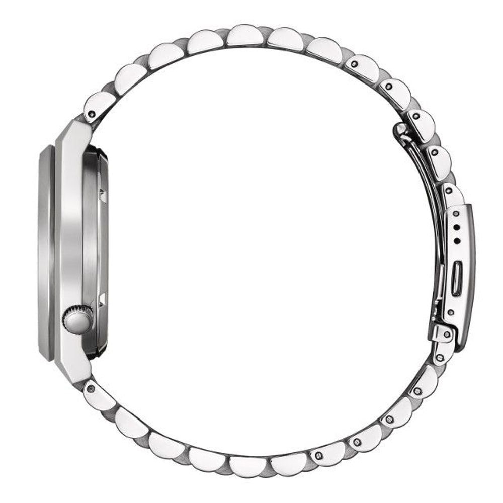 Gray Stainless Steel Dress Watch - ventzia