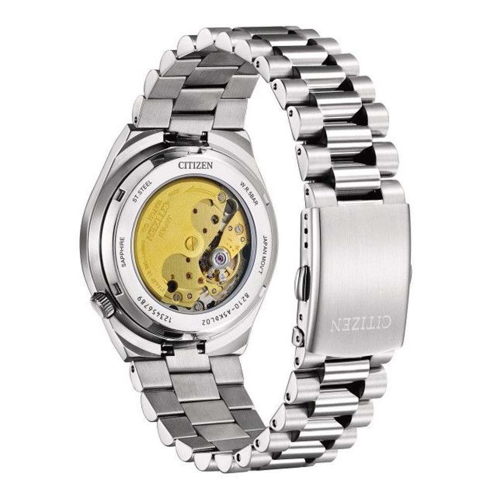 Gray Stainless Steel Dress Watch - ventzia