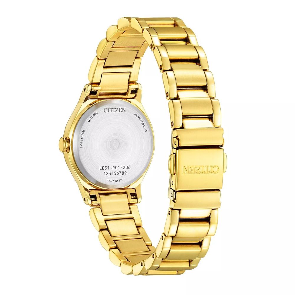 Gold Stainless Steel Dress Watch - ventzia