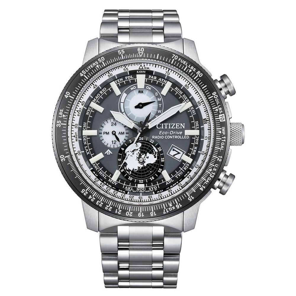 Gray Stainless Steel Sport Watch - ventzia