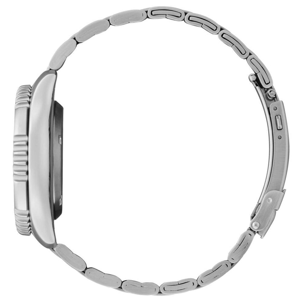 Gray Stainless Steel Sport Watch - ventzia
