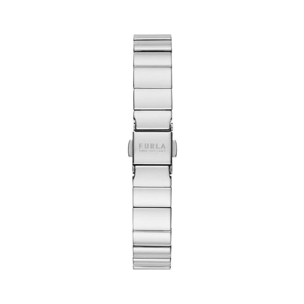 Gray Stainless Steel Dress Watch - ventzia