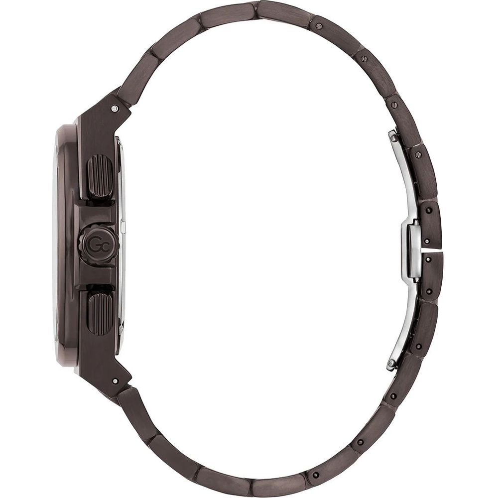 Gray Stainless Steel Dress Watch - ventzia