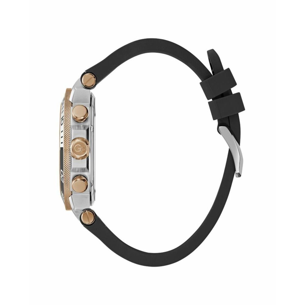 Black Synthetic Sport Watch - ventzia