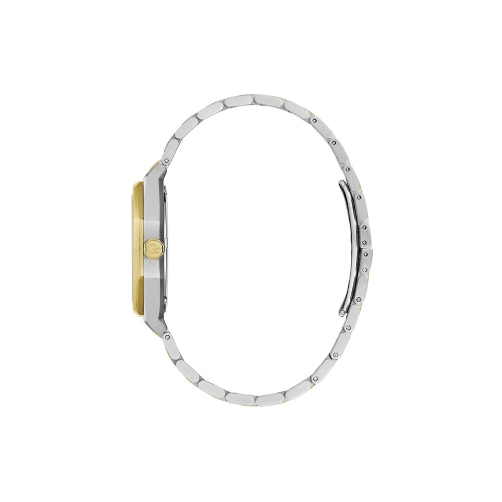 Gold Stainless Steel Dress Watch - ventzia