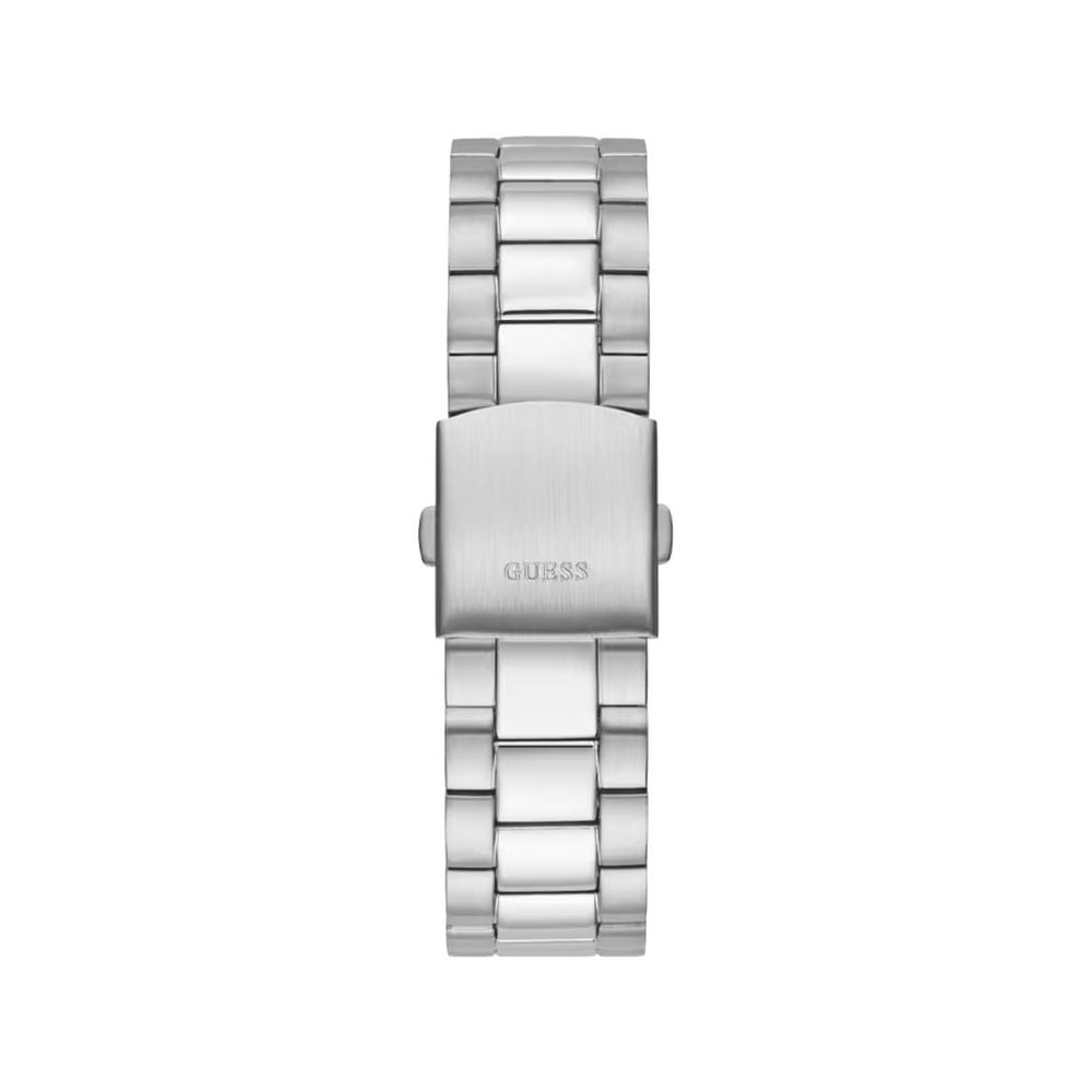Gray Stainless Steel Dress Watch - ventzia