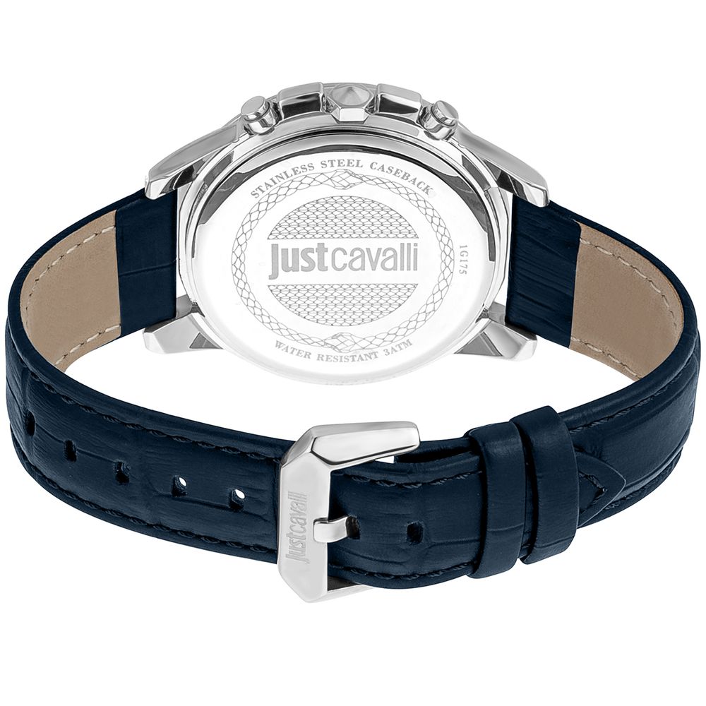 Black Leather Bracelet Watch - ventzia
