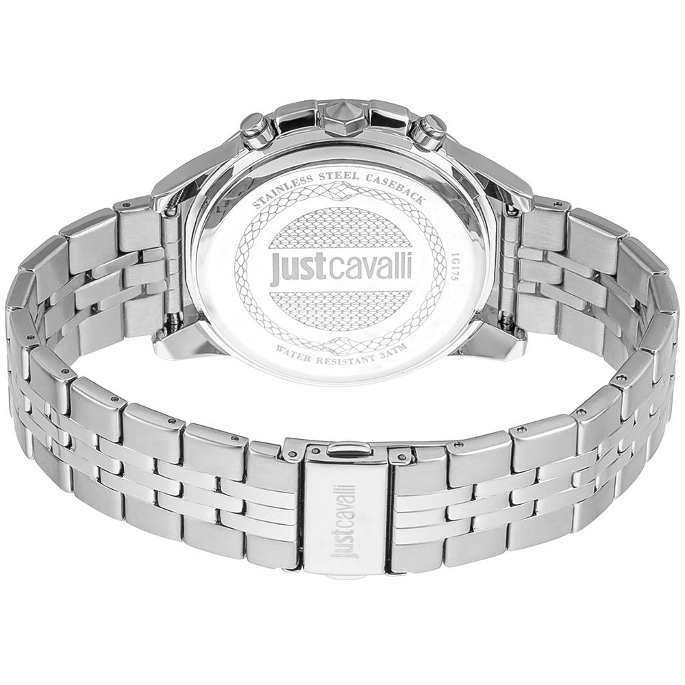 Gray Stainless Steel Dress Watch - ventzia