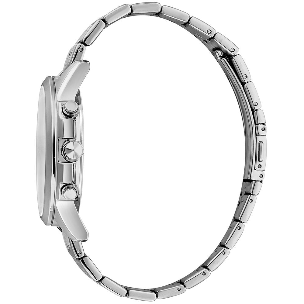 Gray Stainless Steel Dress Watch - ventzia