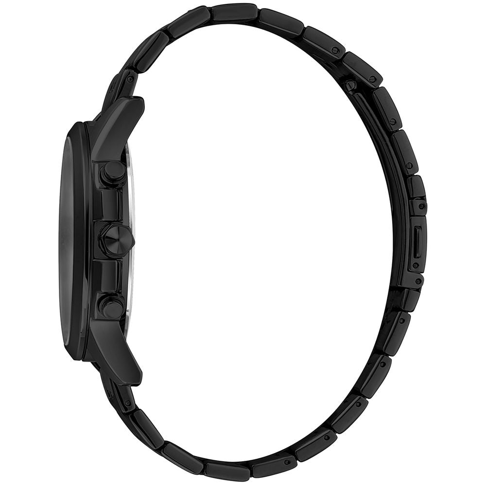 Black Stainless Steel Bracelet Watch - ventzia