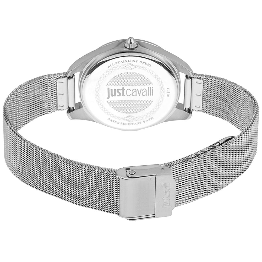 Gray Stainless Steel Bracelet Watch - ventzia