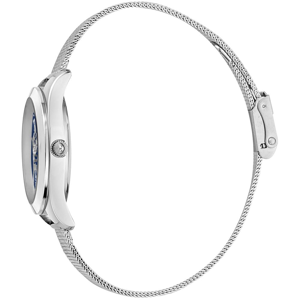 Gray Stainless Steel Bracelet Watch - ventzia