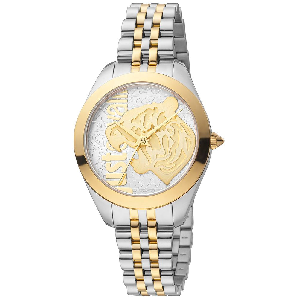Multicolor Stainless Steel Dress Watch - ventzia